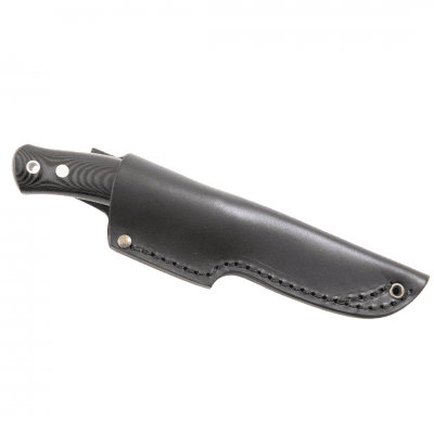 Casström No.10 Swedish Forest Knife - Svart micarta Rostfritt