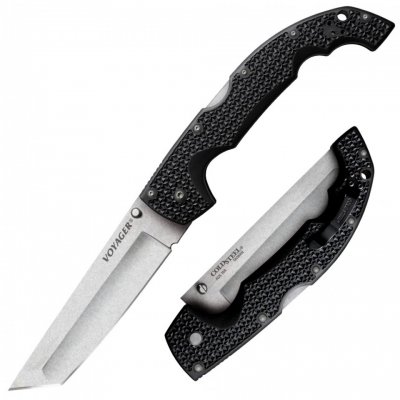 Cold Steel XL Voyager Tanto Plain Edge - AUS10A