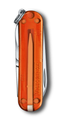Victorinox Classic SD Transparent - Fire Opal