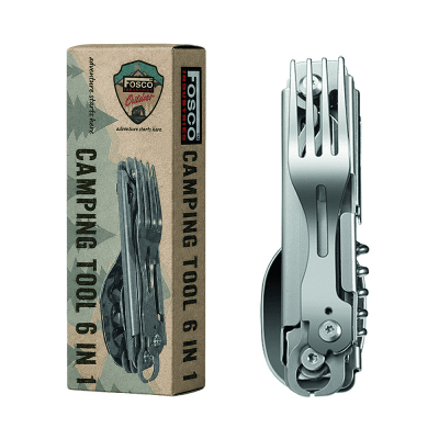 Fosco HOBO Campingbestick 6-i-1