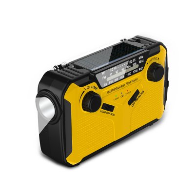 Sayin 369 Vevradio med Ficklampa och Powerbank