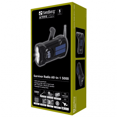 Sandberg Survivor Radio All-in-1 5000mAh