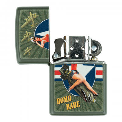 Zippo Pin Up Bomb Babe