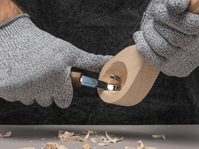 BeaverCraft S01X Täljkit med Läderfodral - Svart
