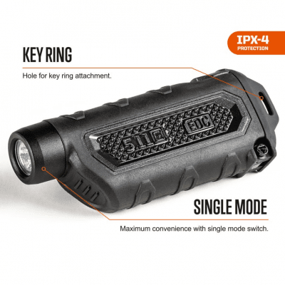 5.11 Tactical EDC 2AAA Flashlight - 127LM