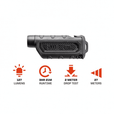 5.11 Tactical EDC 2AAA Flashlight - 127LM