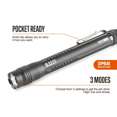 5.11 Tactical RAPID PL 2AA Flashlight - 280LM