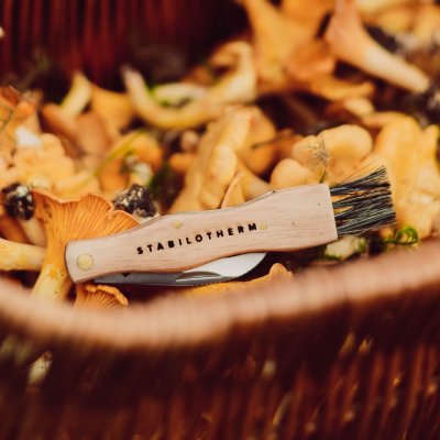 Stabilotherm Mushroom Knife with Brush