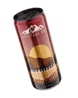 Latitude 65° Midnattssol - Blodapelsin