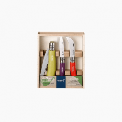 Opinel Garden Knife Kit 3 Pcs