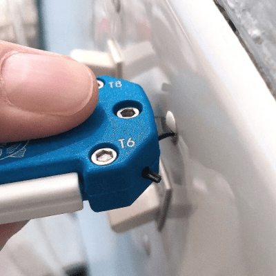 Cuda Knife Hook & Shear Sharpener