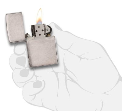 Zippo Classic Brushed Chrome