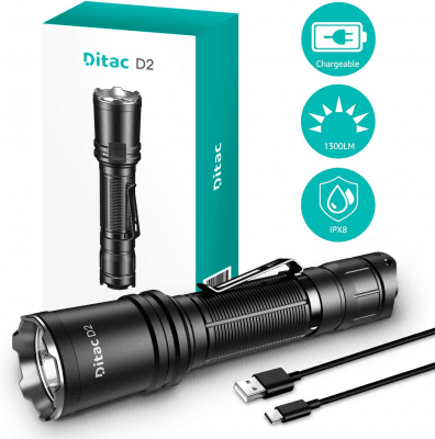 Ditac D2 - 1300LM IPX8