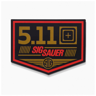 5.11 Tactical x Sig Sauer Emblem Sticker