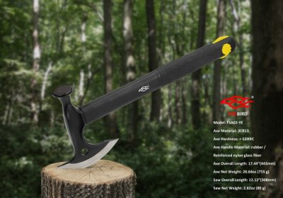 Ganzo Firebird Yxa Såg Combo