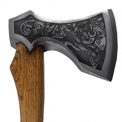 Deepeeka Valknut & Ravens Odin Axe