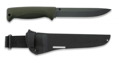 Peltonen M95 Ranger Puukko Cerakote PTFE with Composite Sheath - Grön