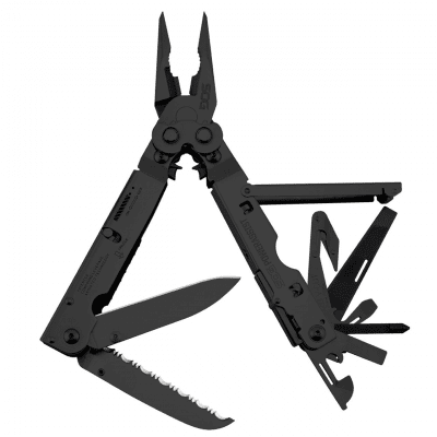 SOG PowerAssist with Pouch - Black 