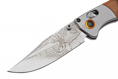 Benchmade 15085-2202 Mini Crooked River - River Whitetail Limited Edition
