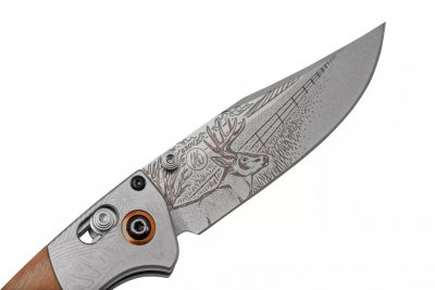 Benchmade 15085-2202 Mini Crooked River - River Whitetail Limited Edition