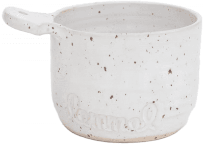 Lemmel Kaffe Keramikkåsa "Betula" Vit 