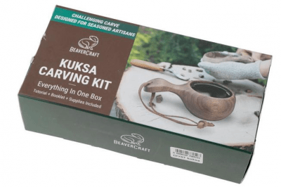 BeaverCraft DIY07 Täljkit med Kåsa Ämne