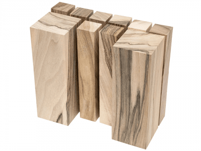 BeaverCraft BW10 Wood Carving Blocks Set of Basswood - Walnut