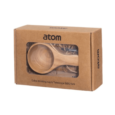 Atom Grill Stick Telescopic & Kuksa Giftset