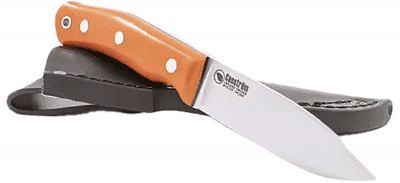 Casström No.10 Swedish Forest Knife - Orange G10 Rostfritt