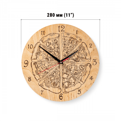 BeaverCraft DIY Pyrography Kit - Wooden Clock
