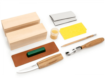 BeaverCraft DIY10 Wooden Clogs Carving Kit