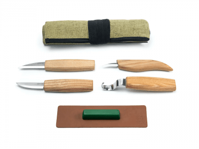 BeaverCraft S48 Wood Carving Tool Set for Spoon Carving