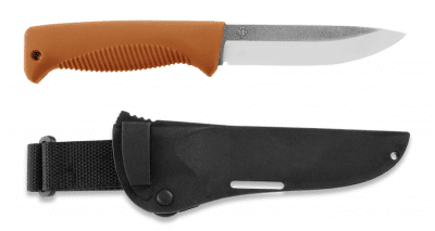 Peltonen M07 Ranger Puukko N690 with Composite Sheath - Orange/Black