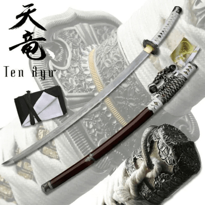 Ten Ryu Jintachi Hand Forged Samurai Sword