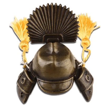 Master Cutlery Samurai Metal Helmet Paperweight