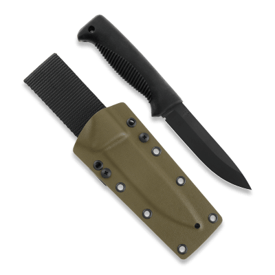 Peltonen M07 Ranger Puukko PTFE with KydexSheath - Black/Coyote