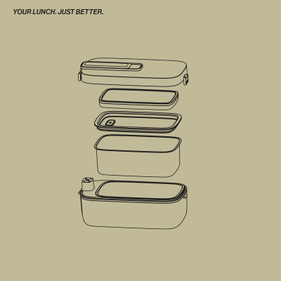 Aqiila Foodbird LB5 - Rechargeable Lunch Box