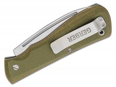 Gerber Mansfield - Olive Micarta