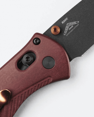 Benchmade 585BK-04 Mini Barrage Redstone