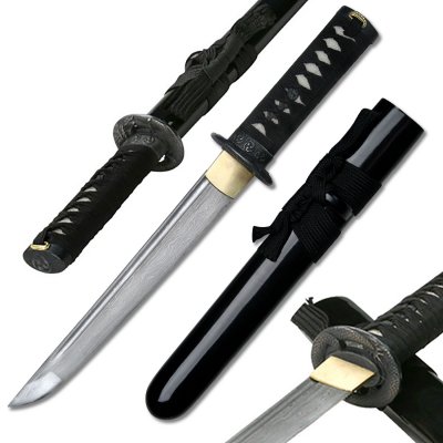 Ryumon Hand Forged Samurai Tanto 17"