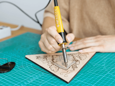 BeaverCraft DIY Pyrography Kit - Key Holder