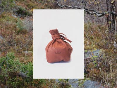 Lemmel Kaffe Kaffepung i Naturgarvat Renskinn