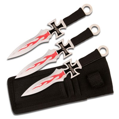 Perfect Point Throwing Knife Set 177mm 3pcs Set