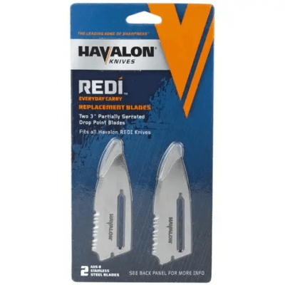 Havalon Knives Replacement Drop Point Blades for REDI-Lock Folding Knives