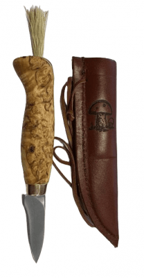 Wood Jewel Mushroom Knife - Birch