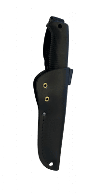 Peltonen M07 Ranger Puukko N690 with Leather Sheath - Svart