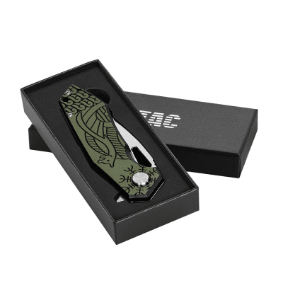 M-Tac Fällkniv Typ 12 - Svart/Oliv