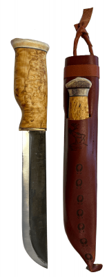 Wood Jewel Double Leuku Knife
