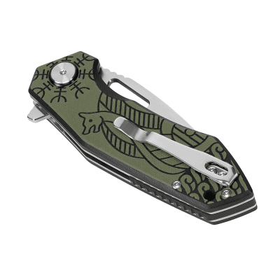 M-Tac Fällkniv Typ 12 - Svart/Oliv