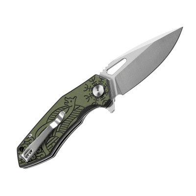 M-Tac Fällkniv Typ 12 - Svart/Oliv